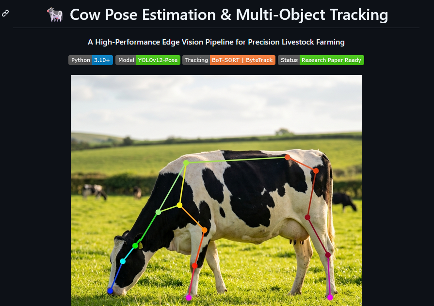 Cow Pose Estimation